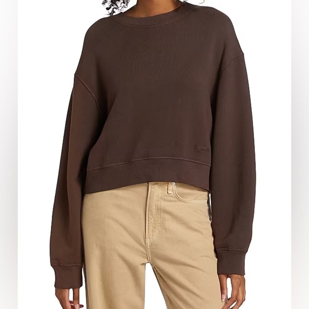 FREE WITH BUNDLE H&M Women's Brown Oversized Sweatshirt